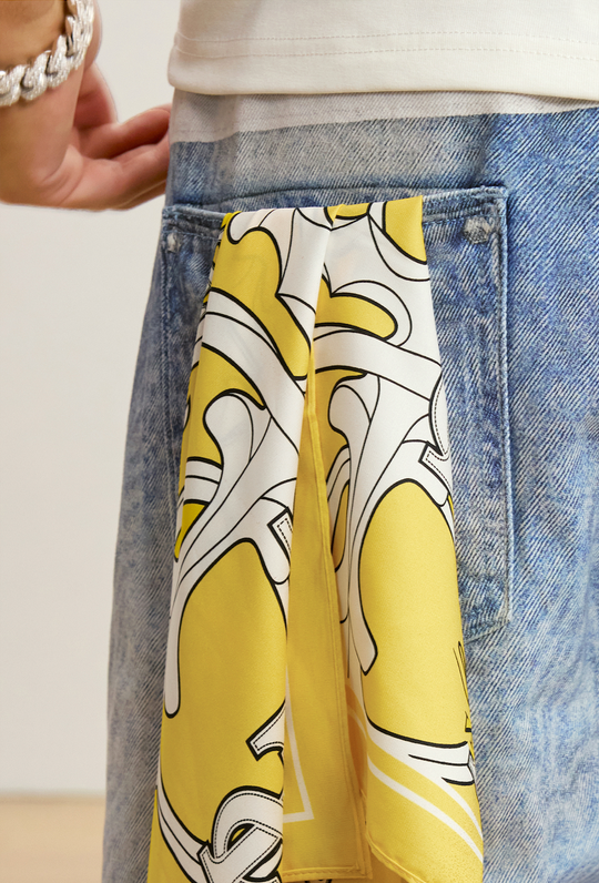 Small Town Kid Cross Logo Square Scarf / Bandana | Face 3 Face