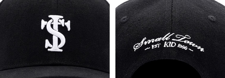 Small Town Kid Basic 3D Logo Embroidered Baseball Cap | Face 3 Face