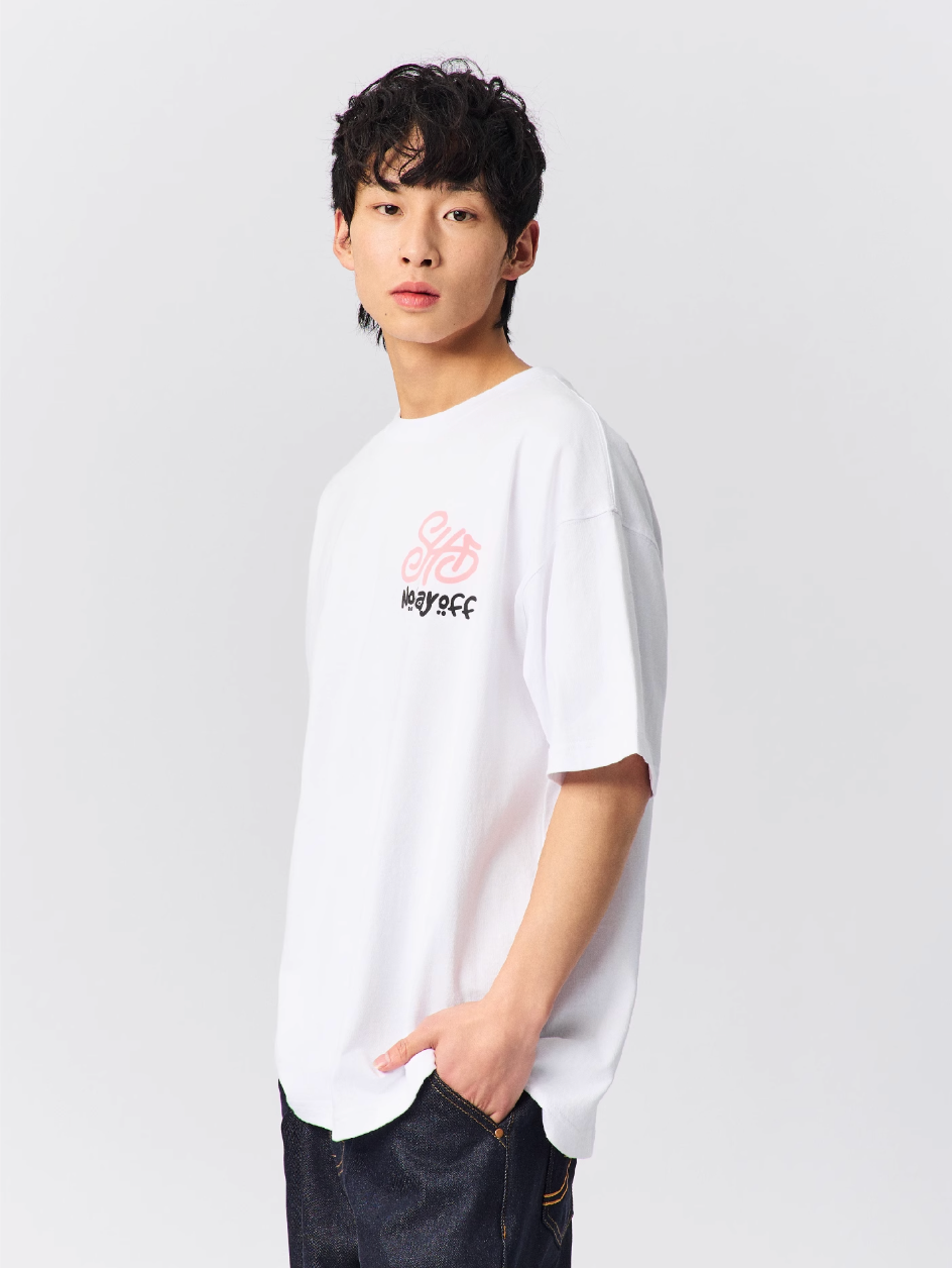 S45 Handwritten Logo Printed Tee | Face 3 Face