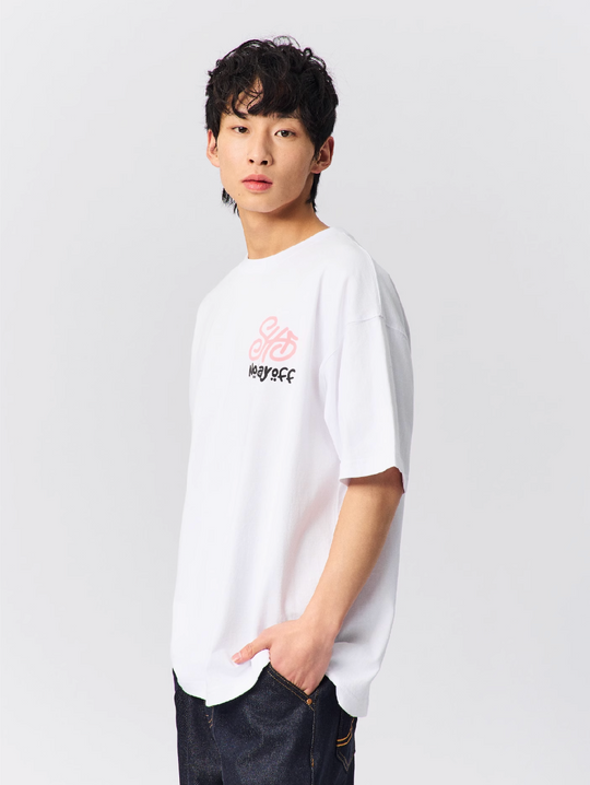 S45 Handwritten Logo Printed Tee | Face 3 Face