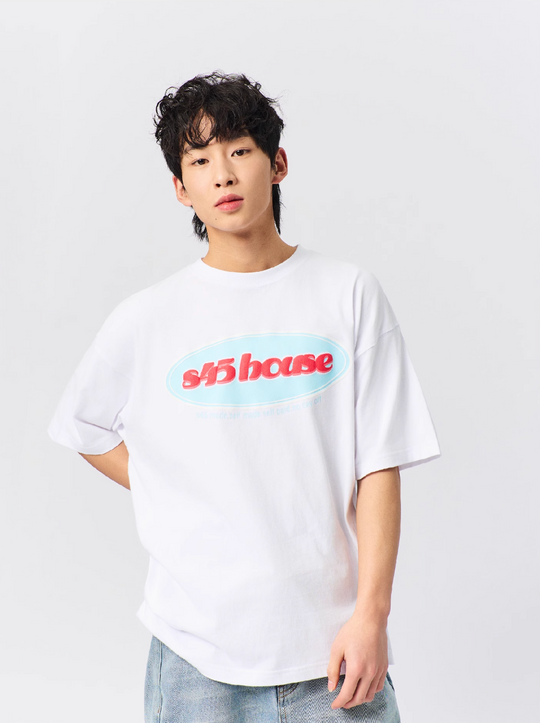 S45 Basic Contrast Logo Tee | Face 3 Face