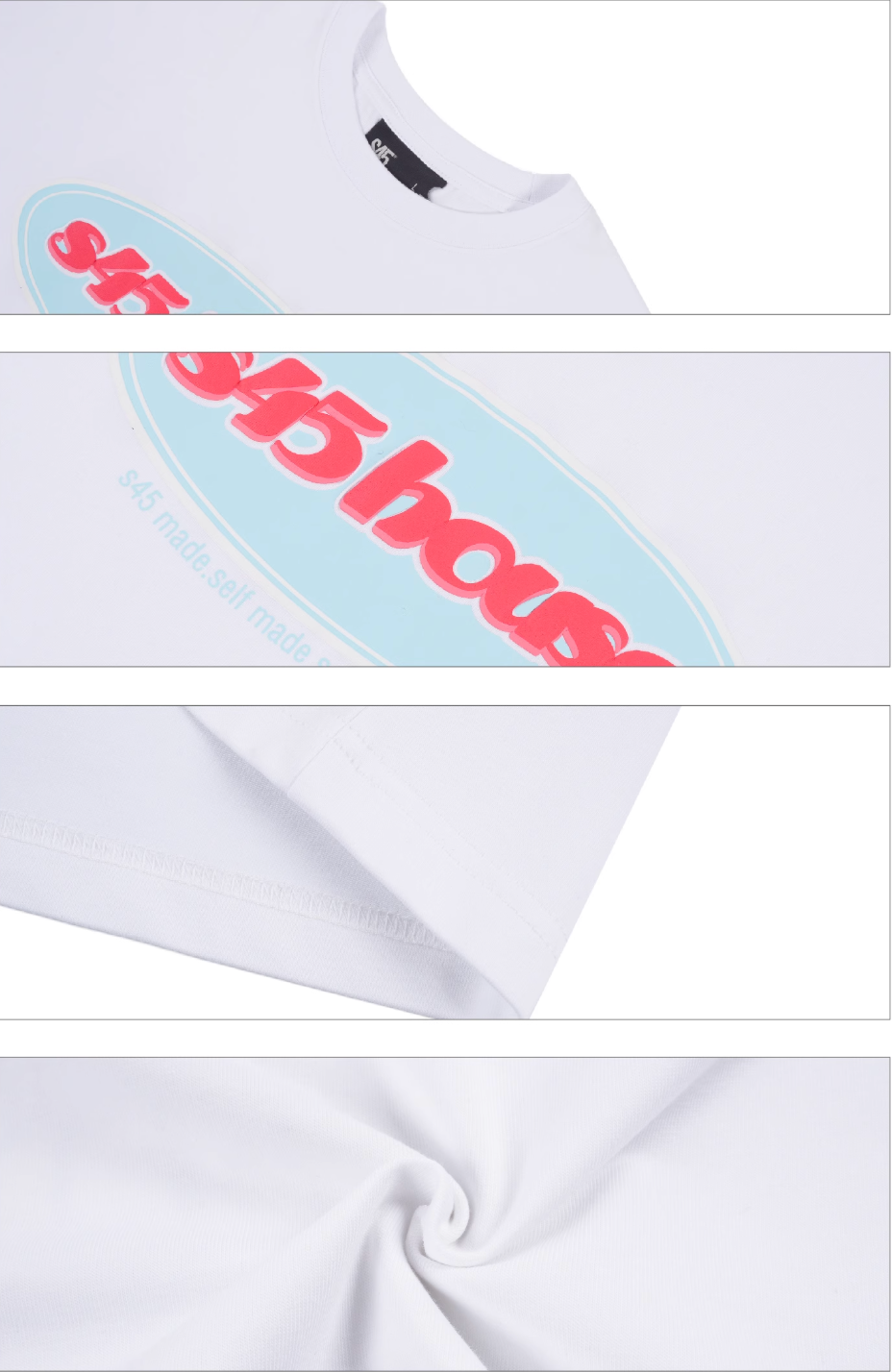 S45 Basic Contrast Logo Tee | Face 3 Face