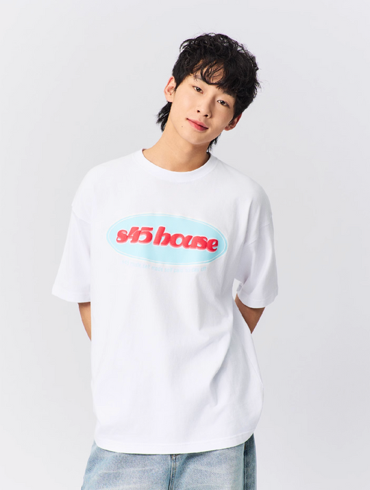 S45 Basic Contrast Logo Tee | Face 3 Face