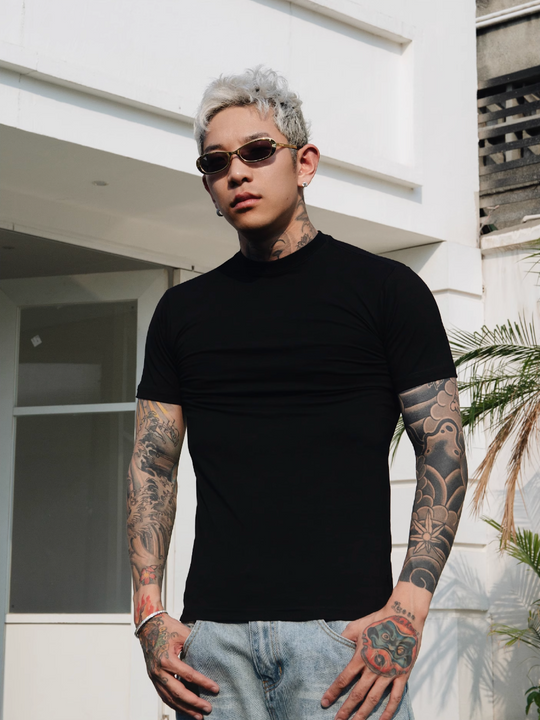 S45 Stretch Fit Basic Tee | Face 3 Face