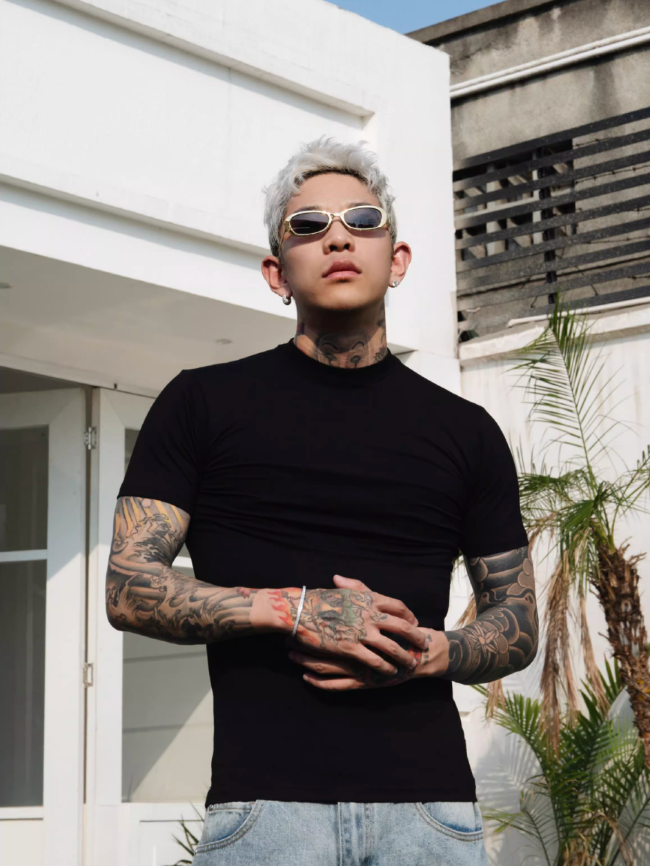 S45 Stretch Fit Basic Tee | Face 3 Face