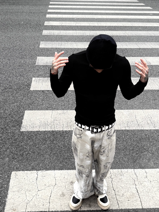 S45 Stretch Fit Basic Long Sleeve Tee | Face 3 Face