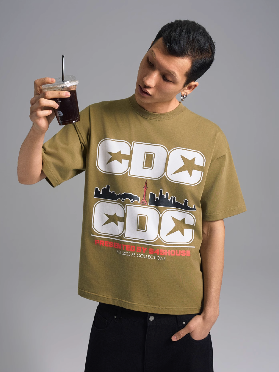 S45 CDC City Printed Tee | Face 3 Face
