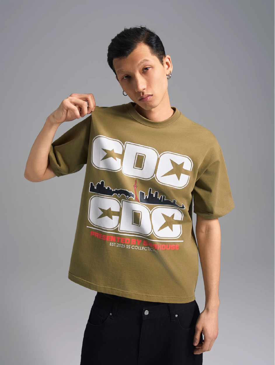 S45 CDC City Printed Tee | Face 3 Face
