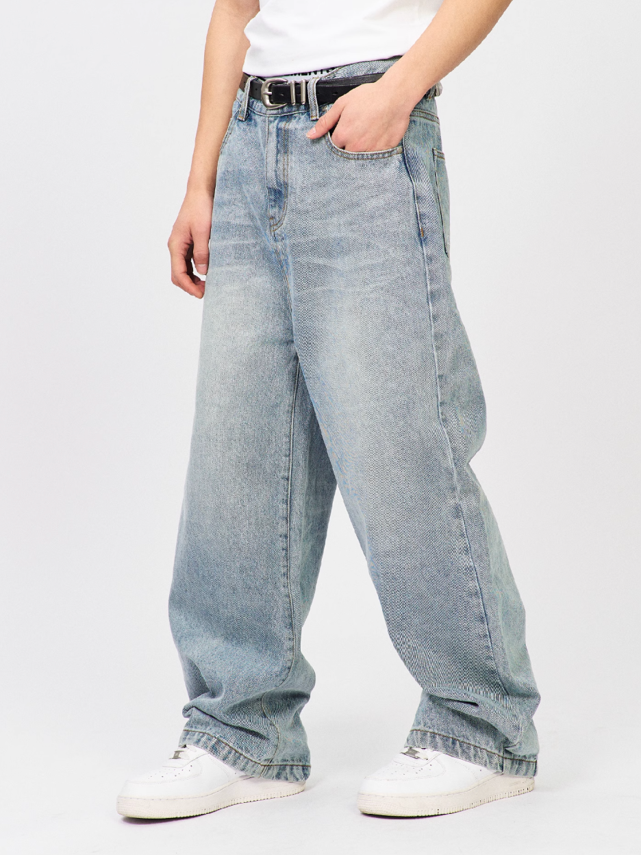 S45 Multicolor Balloon Baggy Jeans | Face 3 Face