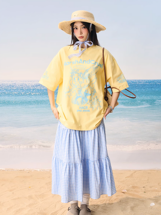 Harsh and Cruel Angel Graffiti Print Tee | Face 3 Face