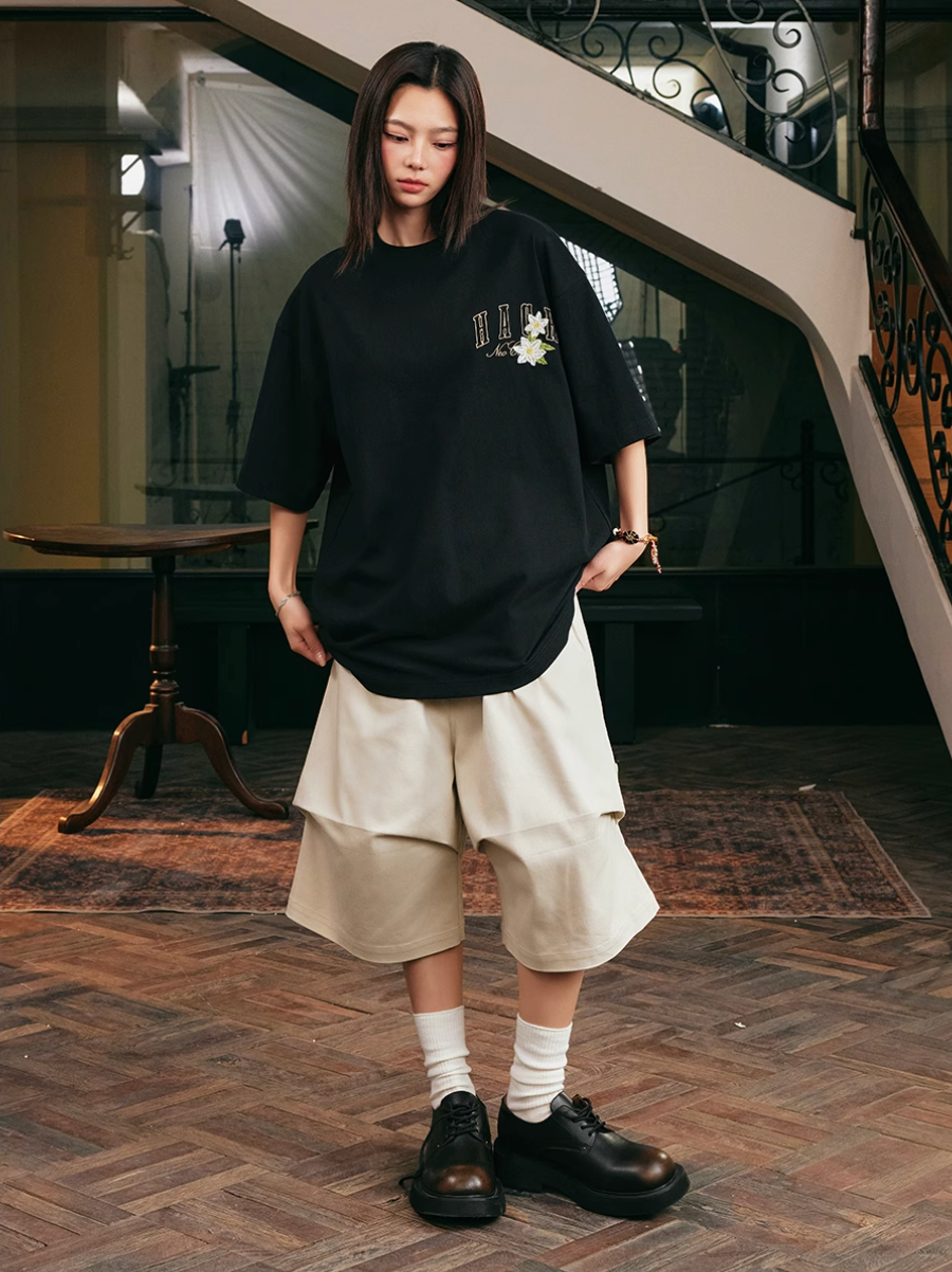 Harsh and Cruel HACR Ethnic Flower Patch Embroidery Tee | Face 3 Face