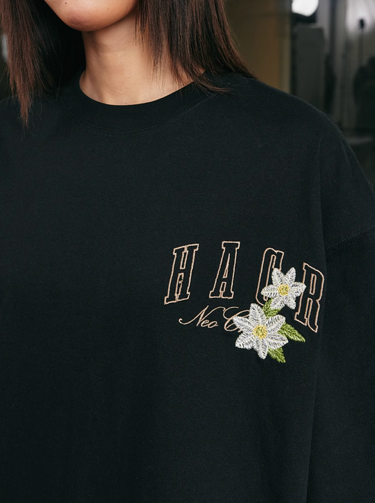 Harsh and Cruel HACR Ethnic Flower Patch Embroidery Tee | Face 3 Face