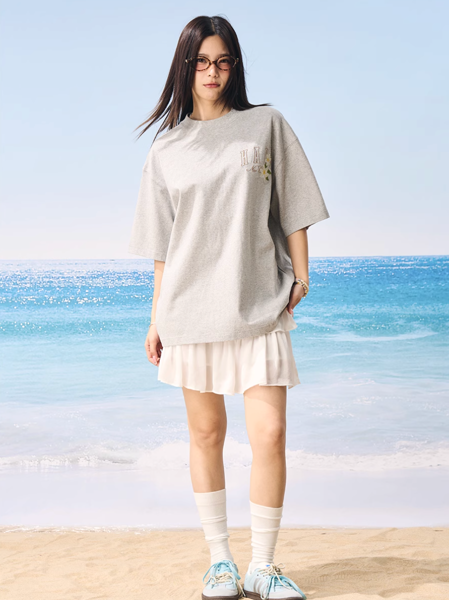 Harsh and Cruel HACR Ethnic Flower Patch Embroidery Tee | Face 3 Face