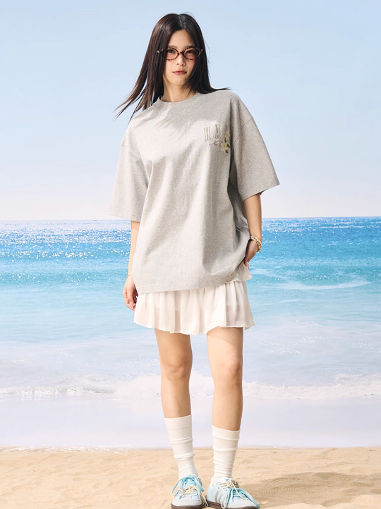 Harsh and Cruel HACR Ethnic Flower Patch Embroidery Tee | Face 3 Face