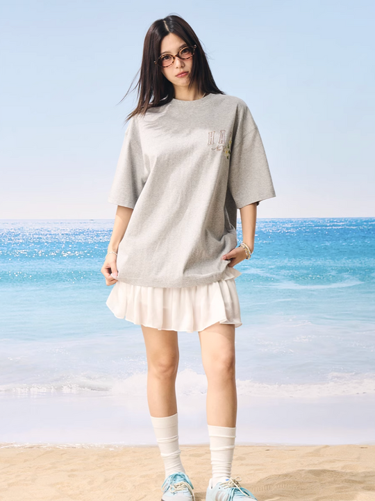 Harsh and Cruel HACR Ethnic Flower Patch Embroidery Tee | Face 3 Face