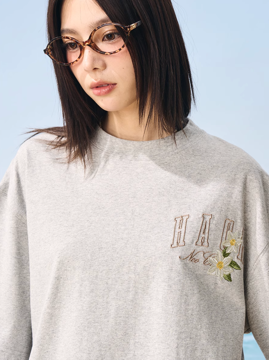 Harsh and Cruel HACR Ethnic Flower Patch Embroidery Tee | Face 3 Face