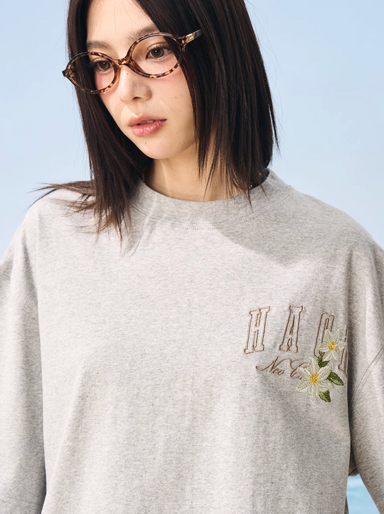 Harsh and Cruel HACR Ethnic Flower Patch Embroidery Tee | Face 3 Face