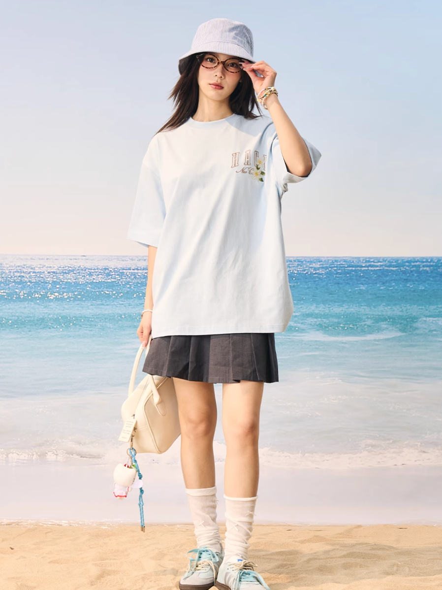 Harsh and Cruel HACR Ethnic Flower Patch Embroidery Tee | Face 3 Face