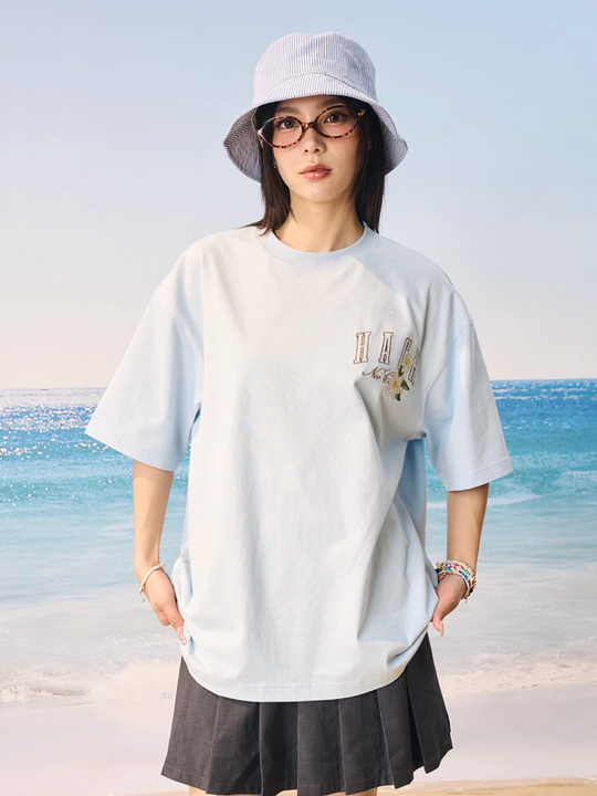 Harsh and Cruel HACR Ethnic Flower Patch Embroidery Tee | Face 3 Face