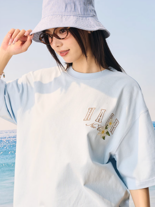 Harsh and Cruel HACR Ethnic Flower Patch Embroidery Tee | Face 3 Face