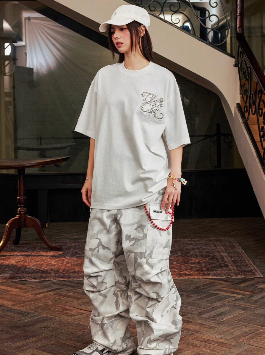 Harsh and Cruel HCAR Glitter Studded Diamond Tee | Face 3 Face