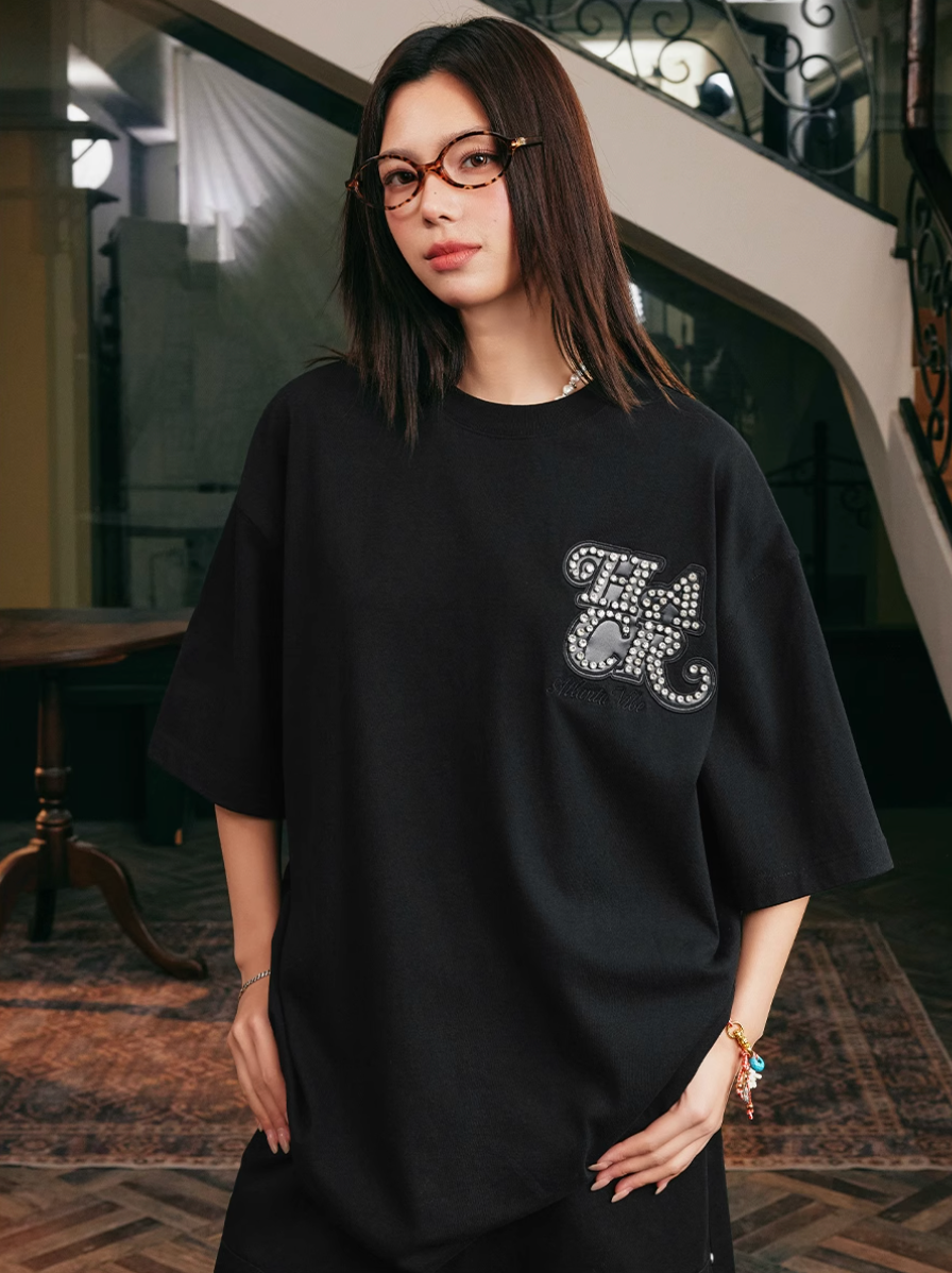 Harsh and Cruel HCAR Glitter Studded Diamond Tee | Face 3 Face