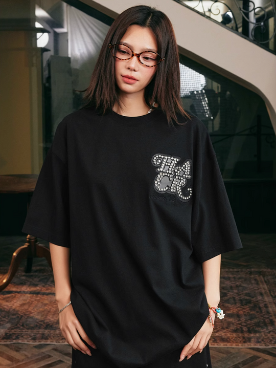 Harsh and Cruel HCAR Glitter Studded Diamond Tee | Face 3 Face