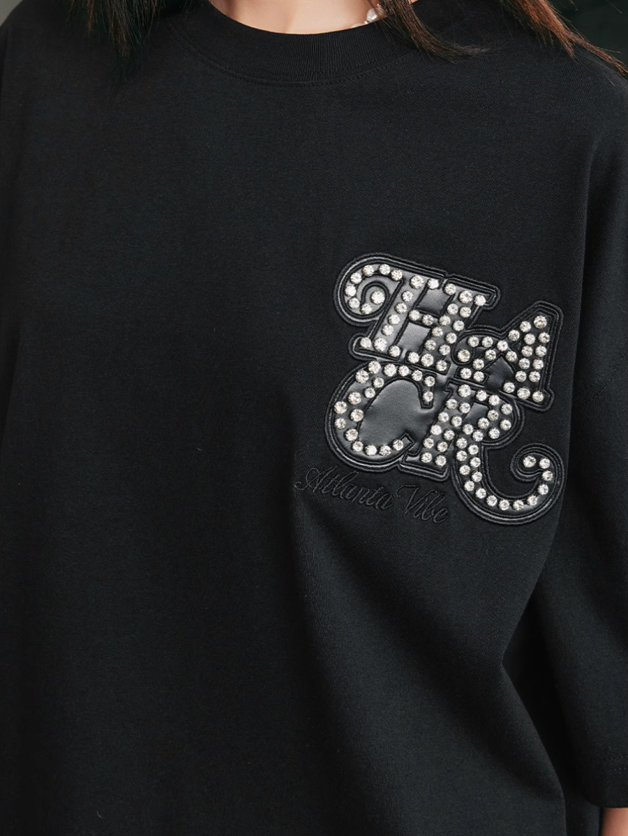 Harsh and Cruel HCAR Glitter Studded Diamond Tee | Face 3 Face