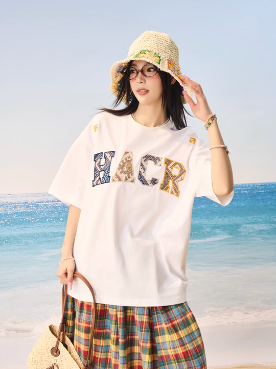 Harsh and Cruel HCAR Ethnic Patch Embroidered Tee | Face 3 Face
