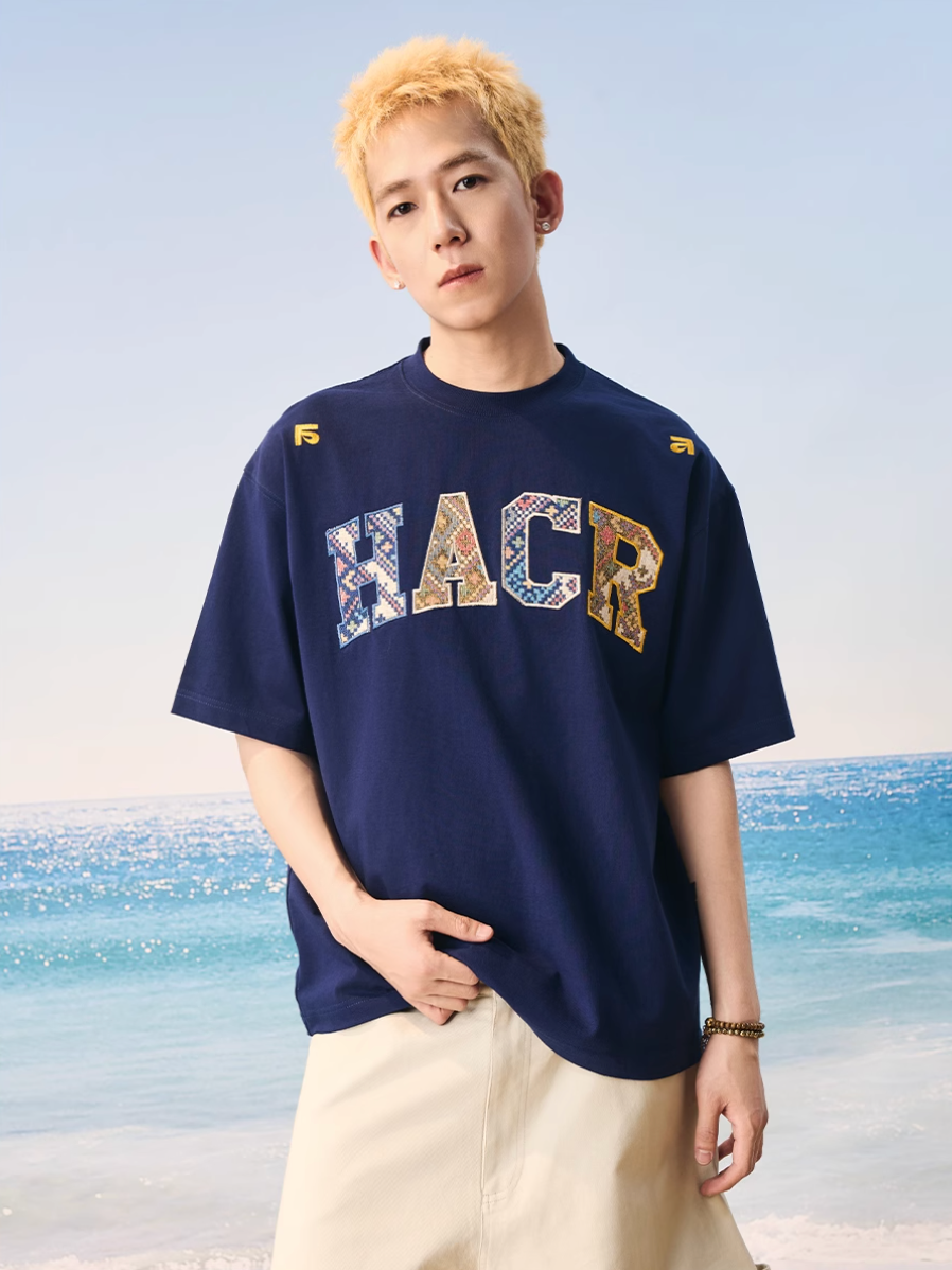 Harsh and Cruel HCAR Ethnic Patch Embroidered Tee | Face 3 Face