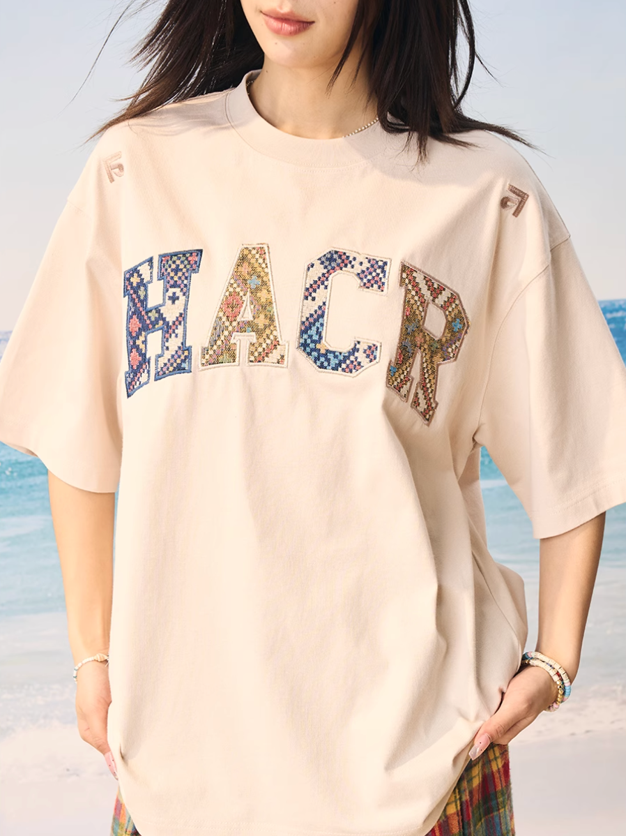Harsh and Cruel HCAR Ethnic Patch Embroidered Tee | Face 3 Face
