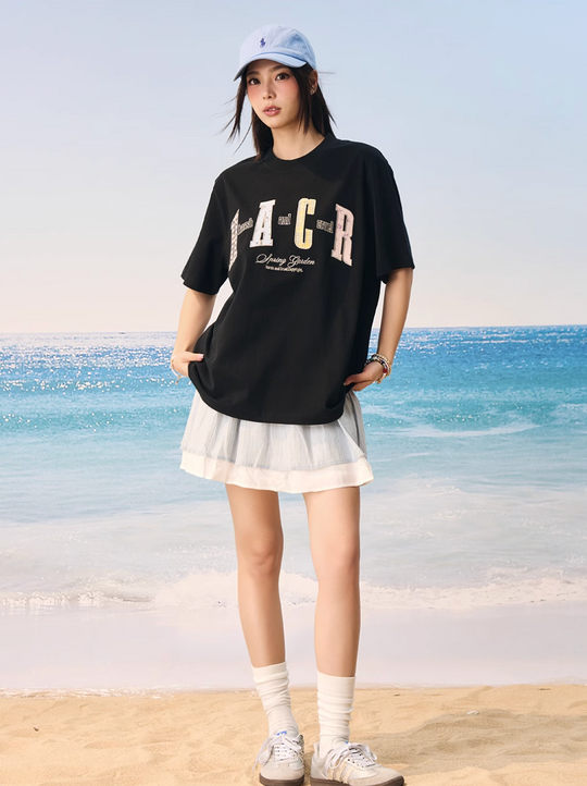 Harsh and Cruel HACR Flower Plaid Multi Patch Tee | Face 3 Face