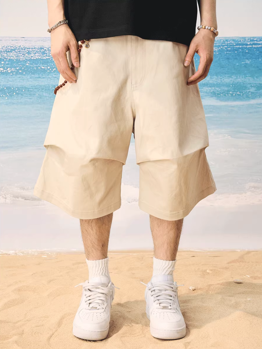 Harsh and Cruel 3D Pleated Work Shorts | Face 3 Face