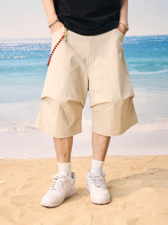 Harsh and Cruel 3D Pleated Work Shorts | Face 3 Face