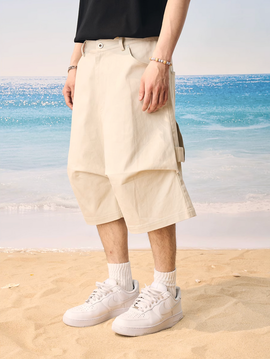 Harsh and Cruel 3D Pleated Work Shorts | Face 3 Face