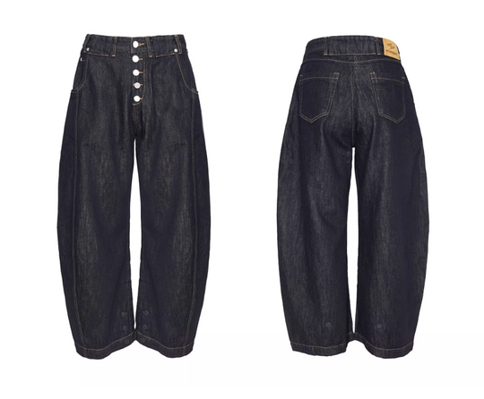 STEEPC Magnetic Button Scimitar Jeans | Face 3 Face