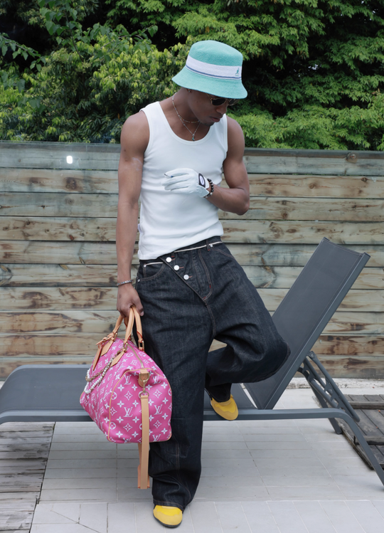 STEEPC Selvage Slash Detailed Button Machete Jeans | Face 3 Face