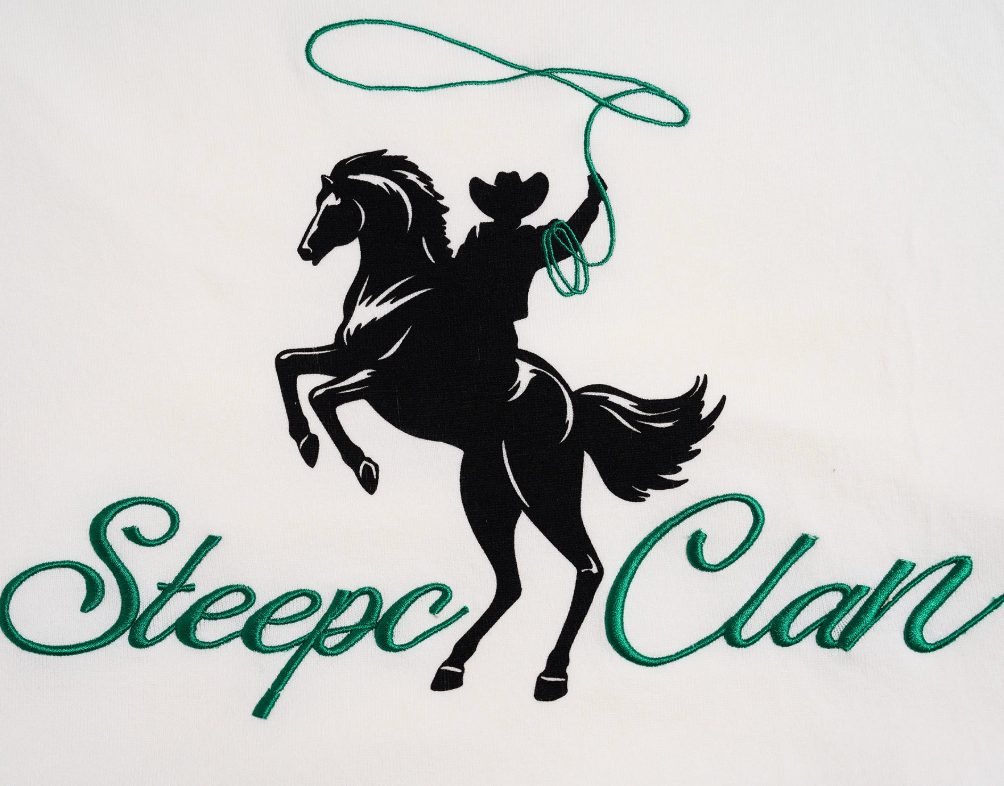 STEEPC Colorblock 3D Embroidered Knit Tee | Face 3 Face