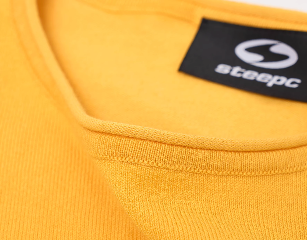 STEEPC Contrast Old Print Boxy Knit Tee | Face 3 Face