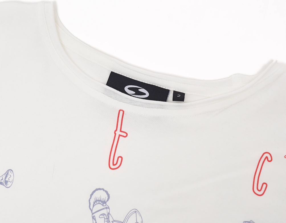 STEEPC Hand Painted Print Tee | Face 3 Face