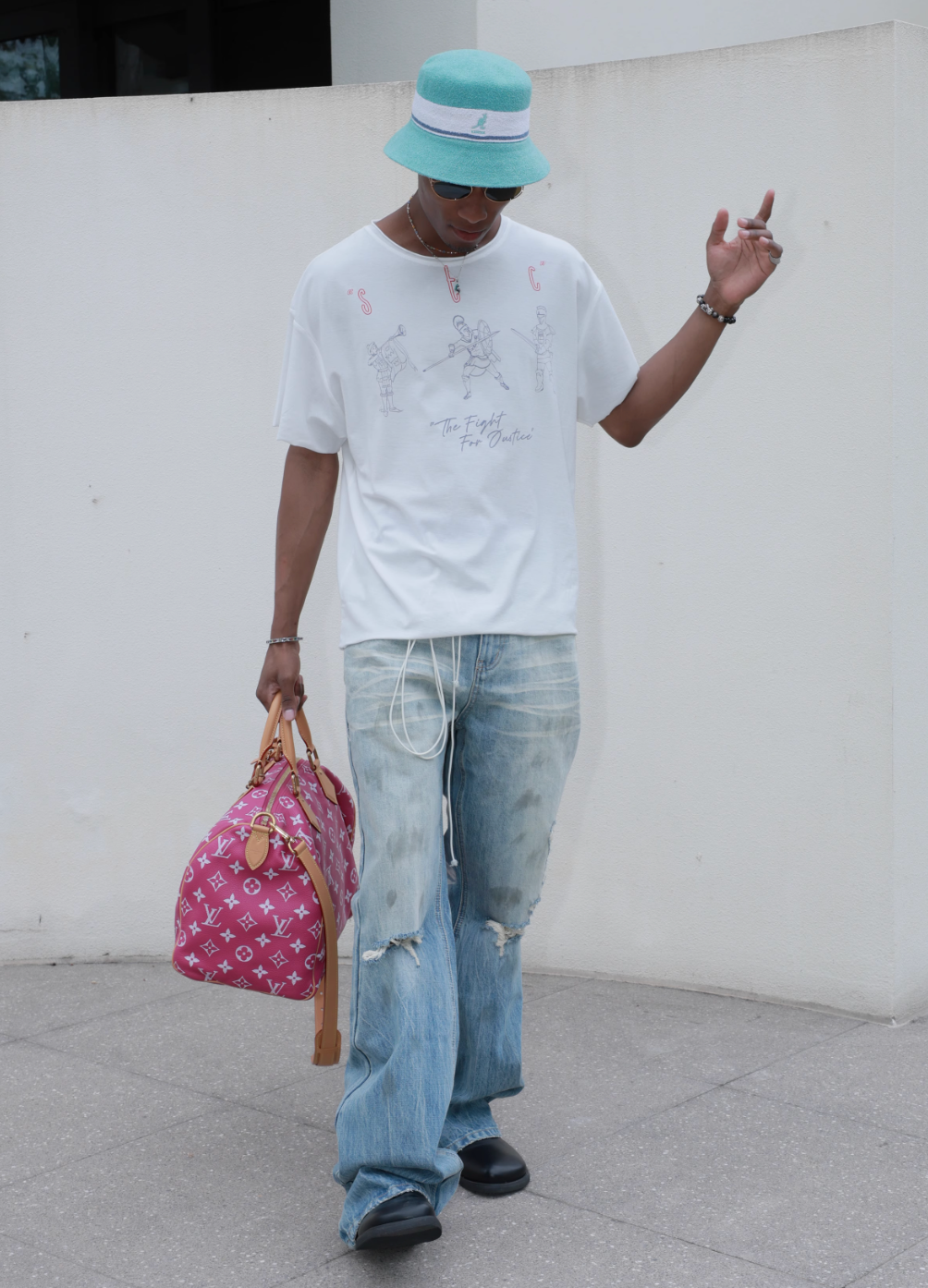 STEEPC Hand Painted Print Tee | Face 3 Face