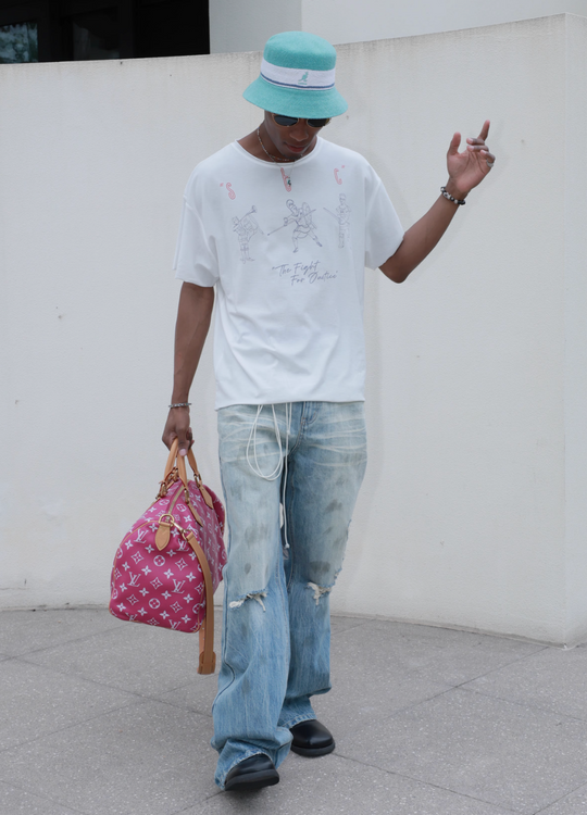 STEEPC Hand Painted Print Tee | Face 3 Face