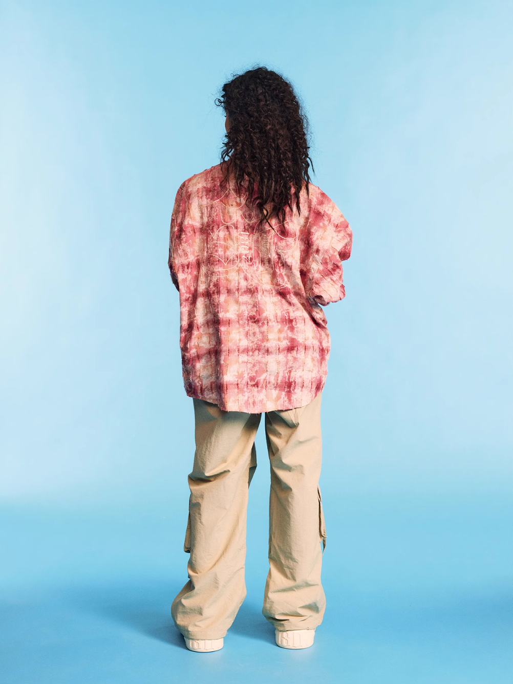 1807 Plaid Faded Long Sleeve Shirt | Face 3 Face