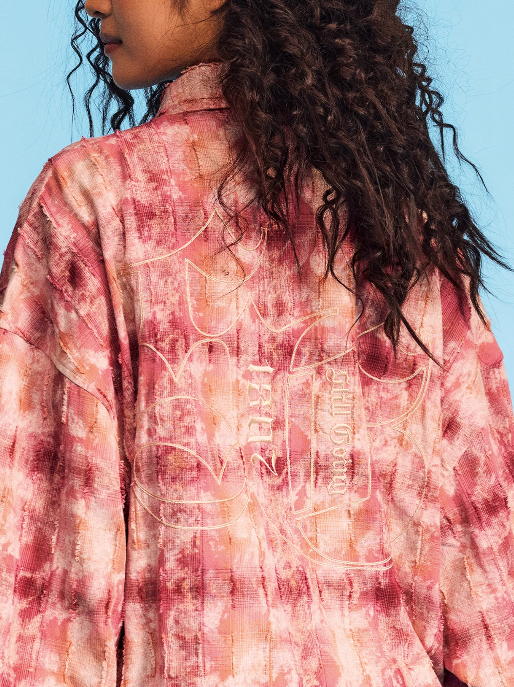 1807 Plaid Faded Long Sleeve Shirt | Face 3 Face