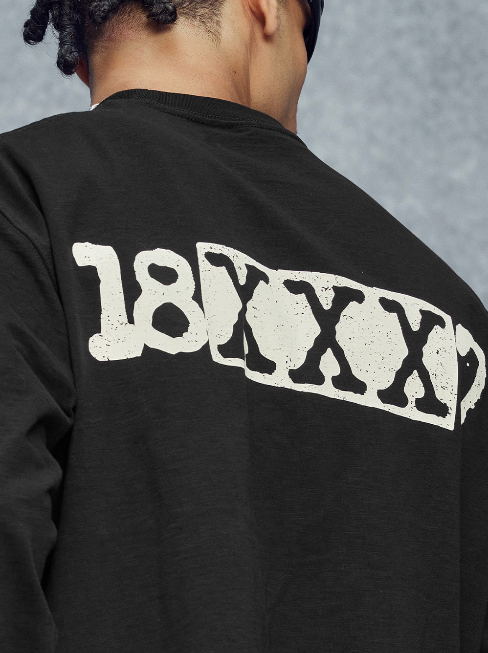 1807 18XXX7 Printed Basic Long Sleeve Tee | Face 3 Face