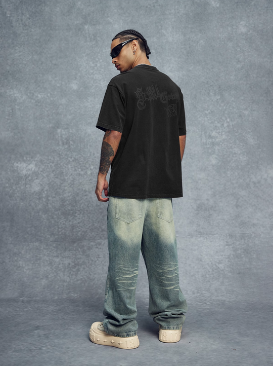 1807 Hand Painted Angel Print Tee | Face 3 Face