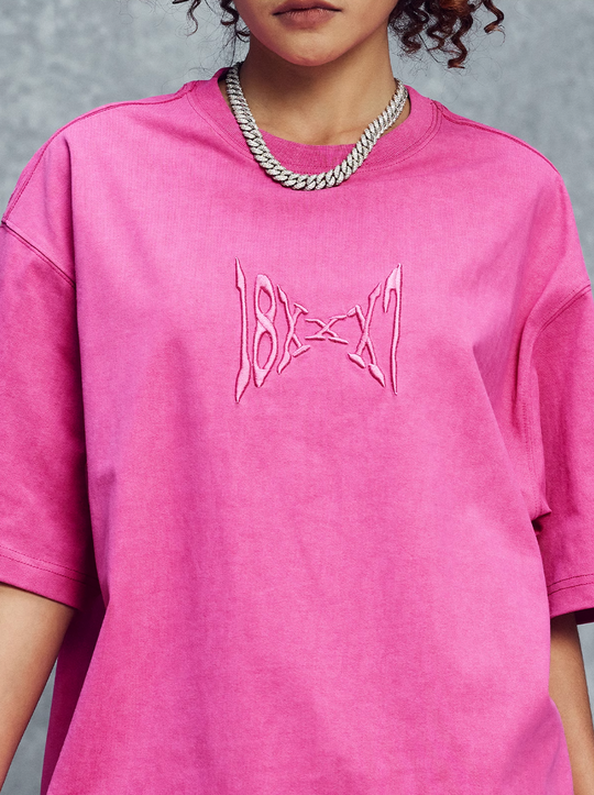 1807 18XXX7 3D Embroidered Tee | Face 3 Face