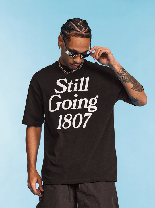 1807 Still Going Foam Print Tee | Face 3 Face
