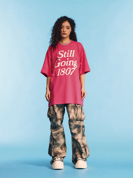 1807 Still Going Foam Print Tee | Face 3 Face