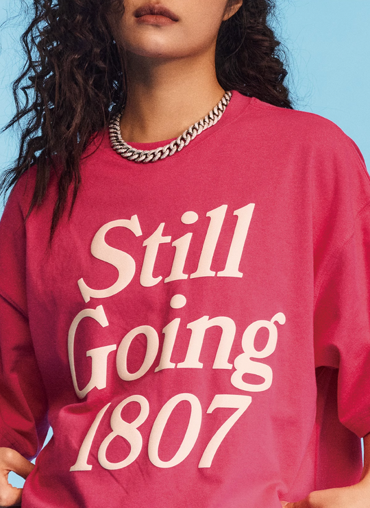 1807 Still Going Foam Print Tee | Face 3 Face